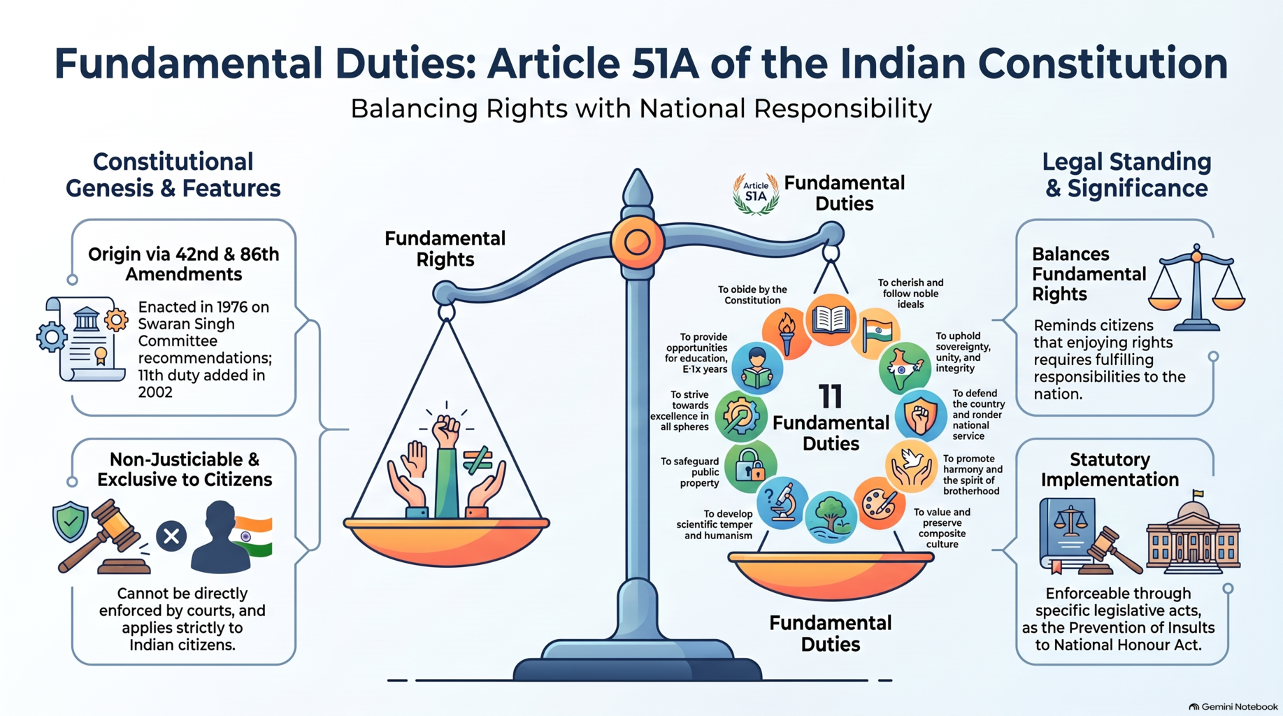 indian constitution fundamental duties overview